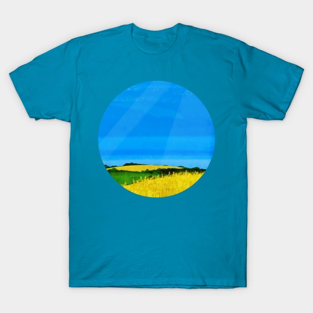 Blue Skies T-Shirt by KatherineBlowerDesigns